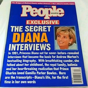 4 magazines of Princess Diana